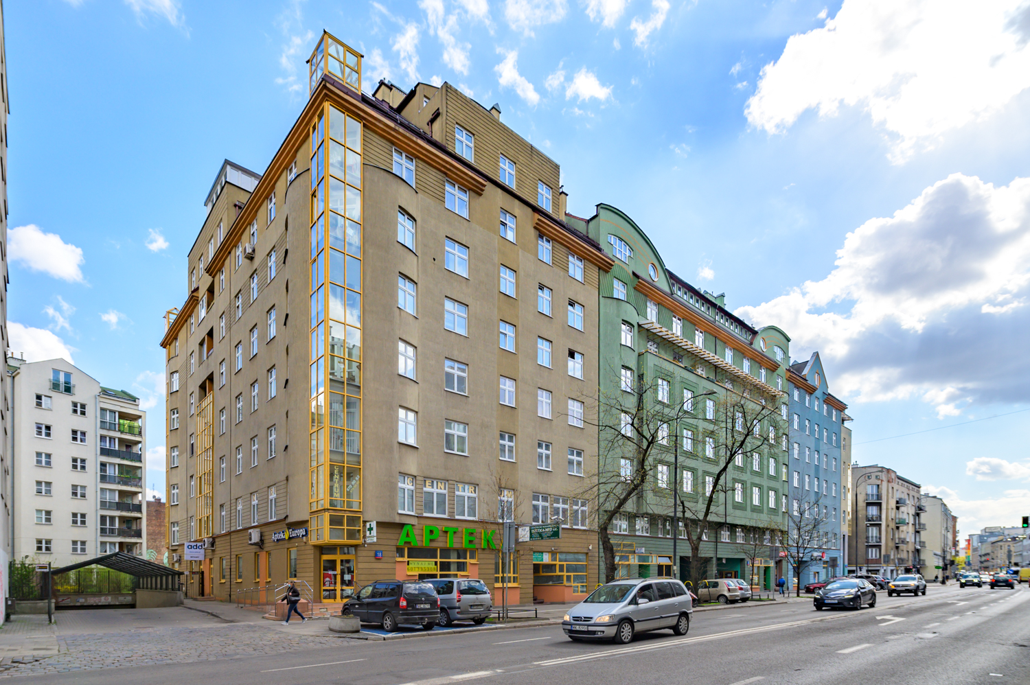 Zdjęcie architektury budynku Budynek mieszkalno-usługowy